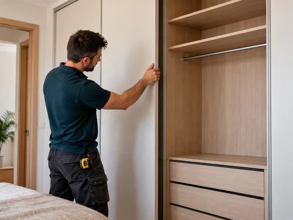 Instalación de armario empotrado