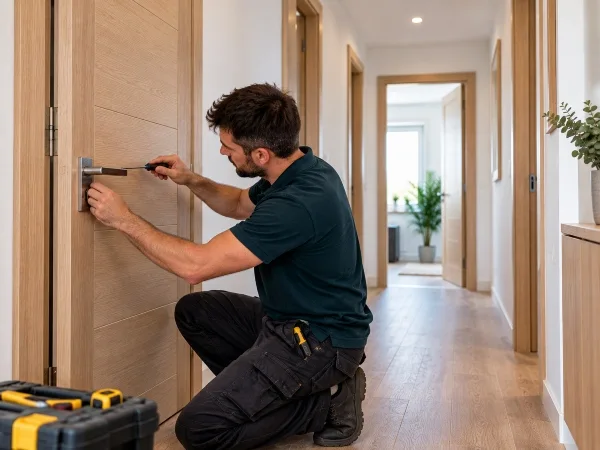 Instalación de puertas interiores