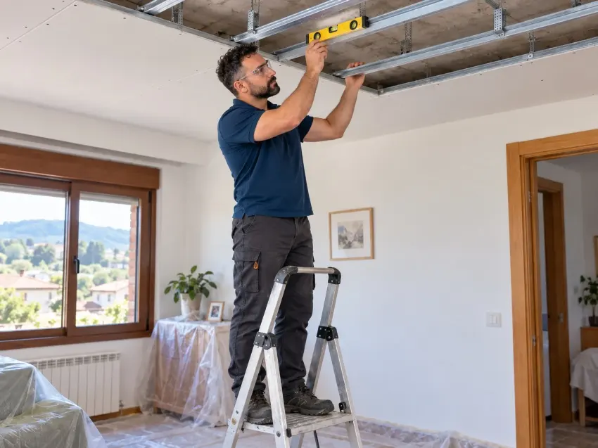 Instalación de falso techo